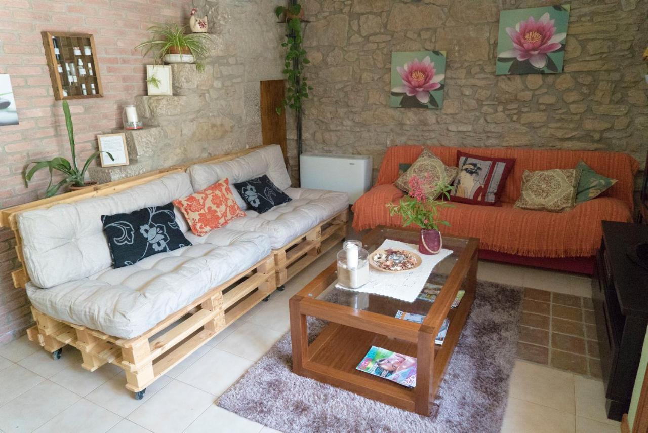 La Pausa Rural & Wellness Santa Creu del Jutglar Bagian luar foto